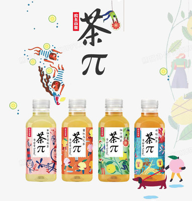 农夫山泉茶派 四种产品组合的创新布局与市场解析